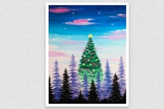 Paint Nite: Towering Christmas Tree